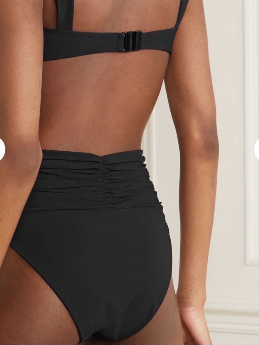 Magda Butrym High-Waisted Bikini Slip With Flower Clip 2026 $650 Size 36 — image 3 of 4